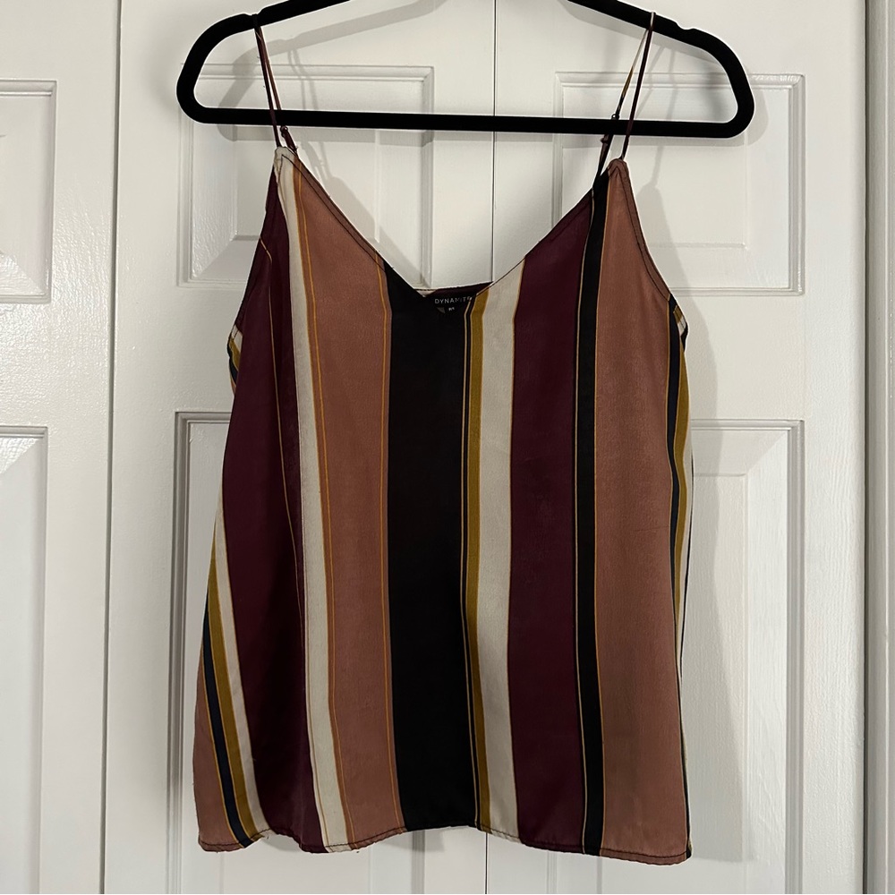 Dynamite Striped Cami Top